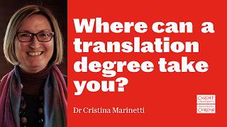 There's so many different career paths with translation - from medical texts to video game localisation, education, journalism and many more.