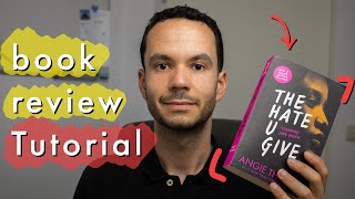 Writing tutorial: How to write a book review in 15 minutes (with example!)
