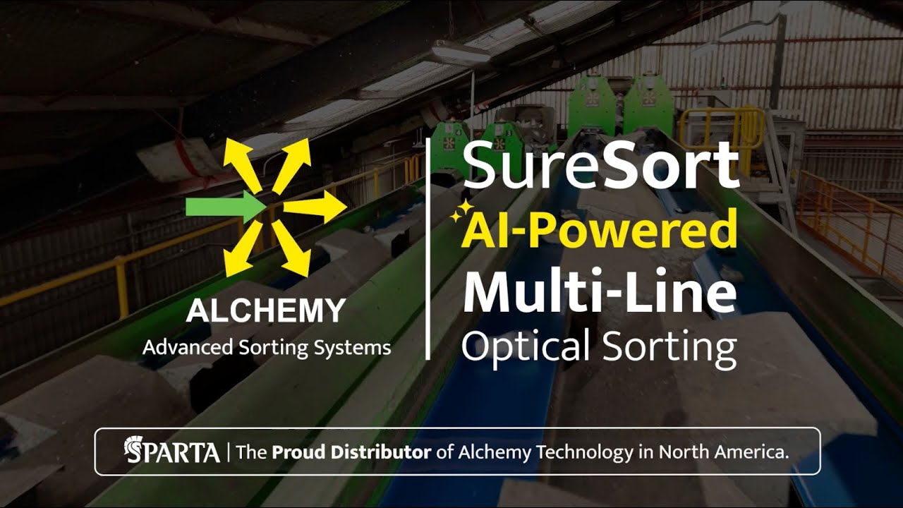 SureSort™ AI Optical Sorter | Alchemy x Sparta