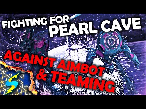Ark Official Small Tribes | Wiping Pearl Cave ONLINE Whilst Getting Teamed On!