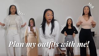 Plan out my outfits with me for KOREA ౨ৎ˚₊  OUTFIT IDEAS