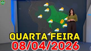 VENTOS DE 100 KM/H E TEMPESTADES: Alerta pro Sul e Nordeste| Previsão do Tempo Jornal Nacional 08/04