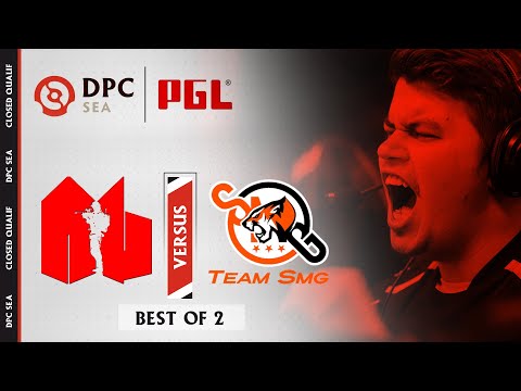 Team SMG vs Army Geniuses Game 1 (BO2) | DPC SEA Closed Qualifiers Stage 2