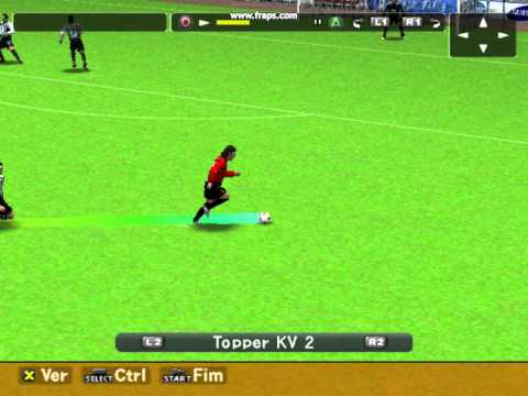 PES6   GE Brasil 1x0 Figueirense Castromán