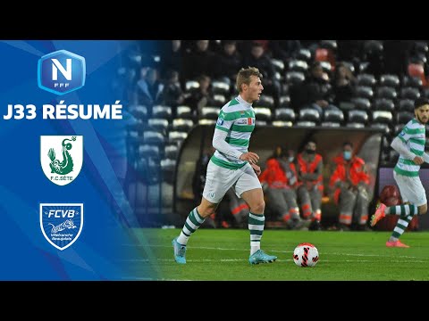 J33 I FC Sète - FC Villefranche-B (0-1), le résumé | National FFF 2021-2022