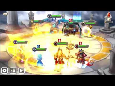 Arena with Khmun and Laika Summoner War