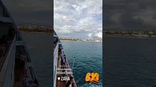 Con te partiroʻ with  Msc Opera from Zara Croatia and msc friend pazzoperilmare ♥️ #mscopera #Zara