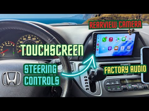 Modernizing Honda Odyssey w/ Binize 10.1" Touchscreen - Factory Audio, CarPlay & Rear Cam