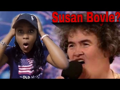 Susan Boyle- Briatains Got Talent (REACTION) she surprised us all😢