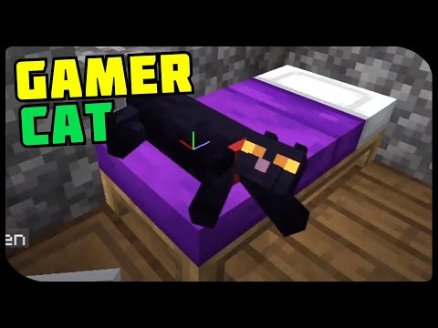 EPIC GAMER CAT | Let's Play Minecraft 1.15 #23