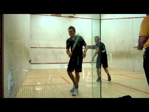 squash belgium - namur LFS - Alex Benassi Greg Lecerf 2 finale A 3/1 pour Alex