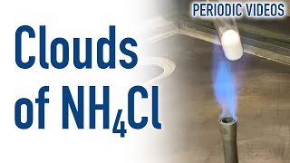 Clouds of Ammonium Chloride - Periodic Table of Videos