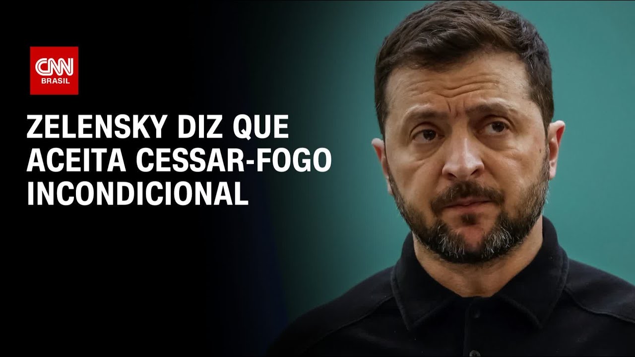Cessar-fogo na Ucrânia: Zelensky diz que aceita trégua incondicional | CNN PRIME TIME