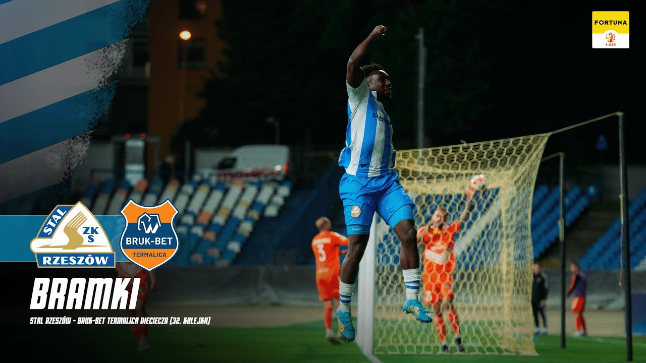 WIDEO: Stal Rzeszów - Bruk-Bet Termalica Nieciecza 4-2 [BRAMKI]