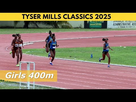 400 m Mädchen | Nastassia Fletcher | Annastacia Hall | Khortnie Eccleston | TYSER MILLS CLASSICS ...