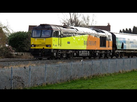 GBRf Class 60 No. 60026 on 6E09 Liverpool Biomass Tml - Drax Aes on 05.03.19 - HD