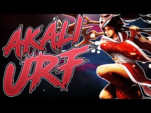 AKALI URF 2017 - Ultra Rapid Fire AKALI 2017 - All RANDOM URF