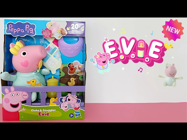 Vídeo relacionado con TY Baby Evie Peppa Pig Beanie 13 cm Soft Plush Toy Teddy - Colectible Stuffed Plushies Cuddly Soft Toy para niños - Lindo Regalo de Peluche y Juguetes Suaves