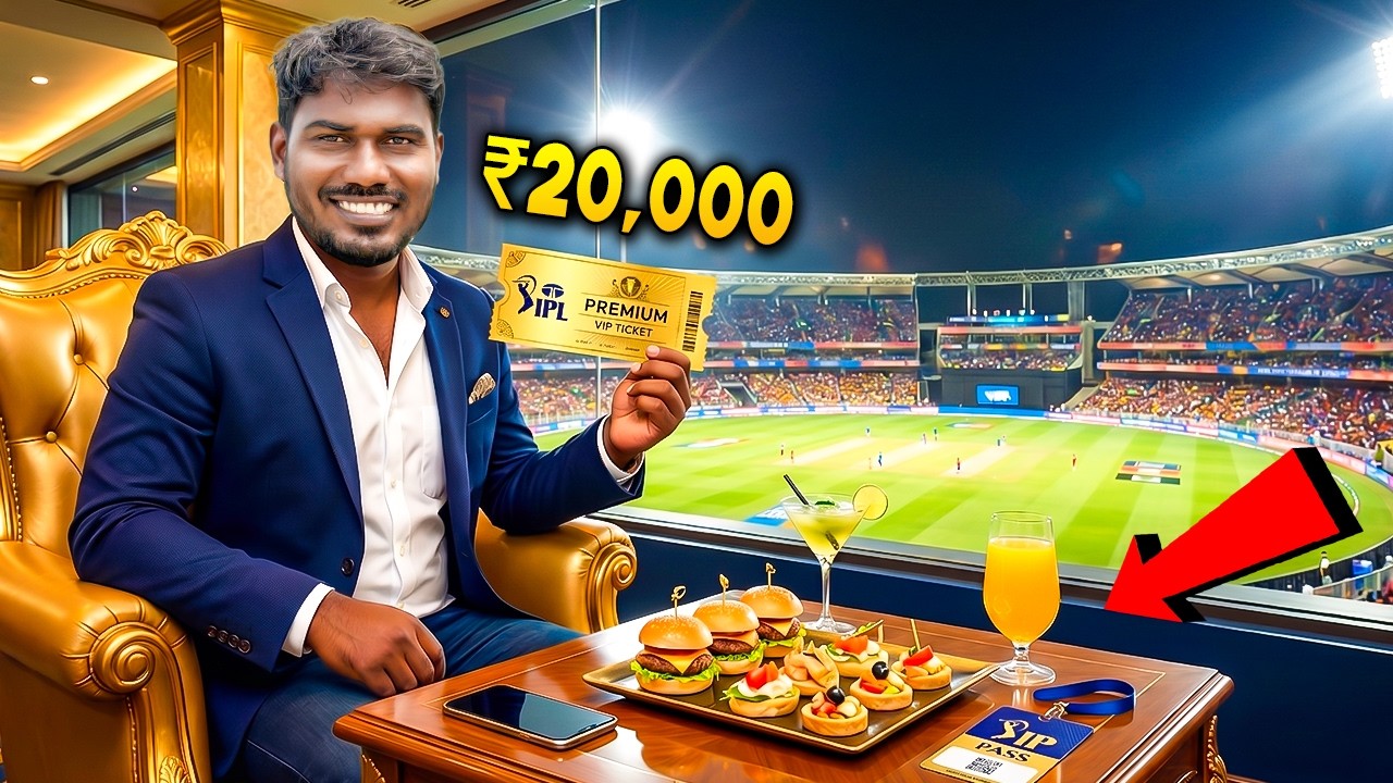 I Bought a ₹20,000 IPL VIP Ticket! (Worth It?) | IPL 2026