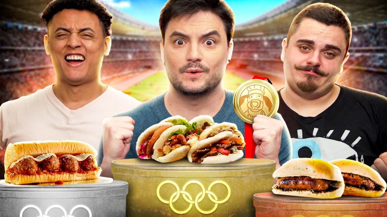 OLIMPÍADA DE COMIDA: OURO, PRATA OU BRONZE?