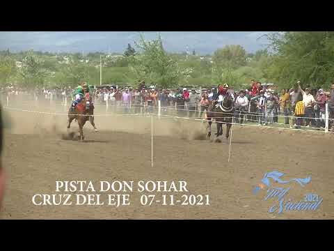 PISTA DON SOHAR - CRUZ DEL EJE - Carrera 9  - ESTRELLITA - PLUMAS VERDES