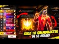 Gold To Grandmaster in just 18 Hours with Ungraduate Gamer - Ranked Season 21 || Garena Free Fire