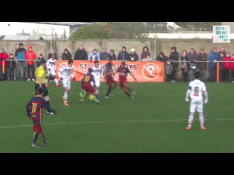 Lyon vs  FC Barcelona - Semi Final Academy Cup 2016