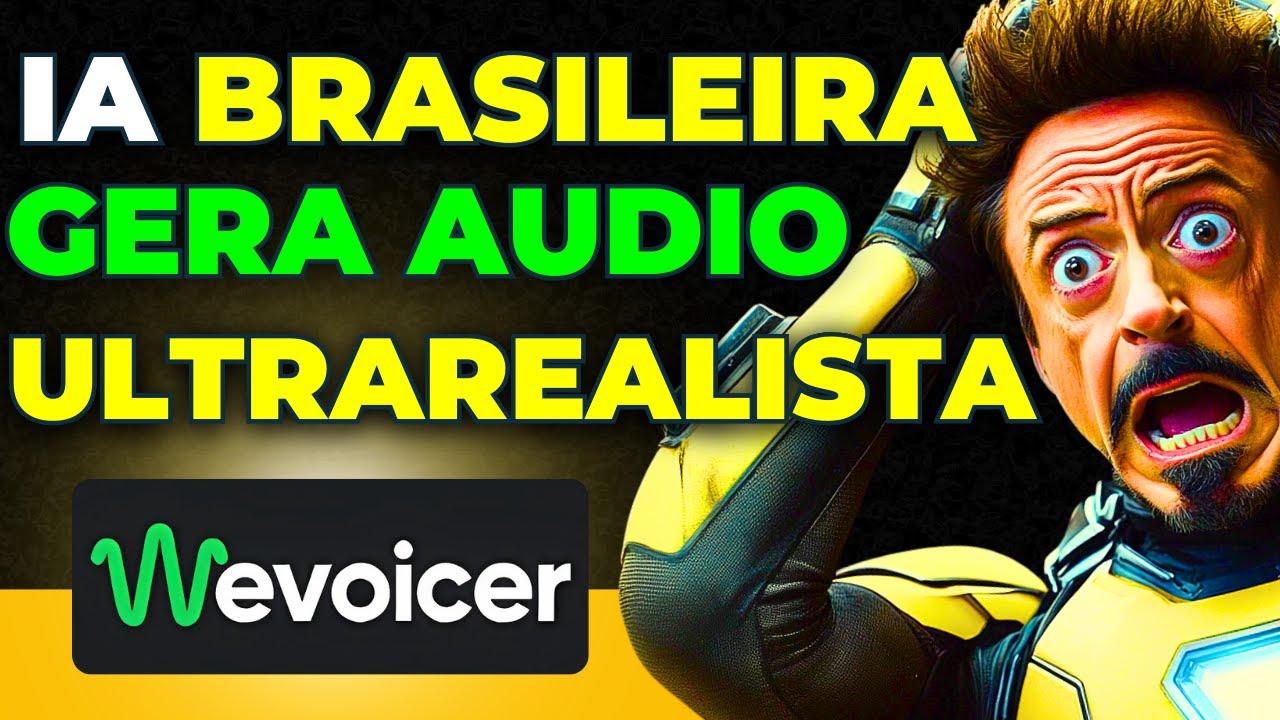 Essa é a IA PARA VOZ MAIS REAL que EU JÁ VI! (INSANO)