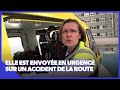 Intervention du SAMU sur un accident de la route