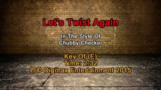 Chubby Checker - Let's Twist Again (Backing Track)