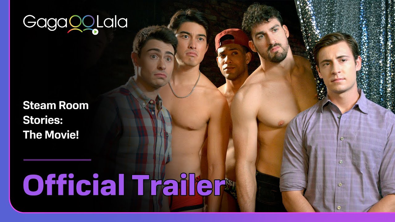 Steam Room Stories: The Movie! | Official Trailer | The regulars in the steam room are ripped hunks🥵