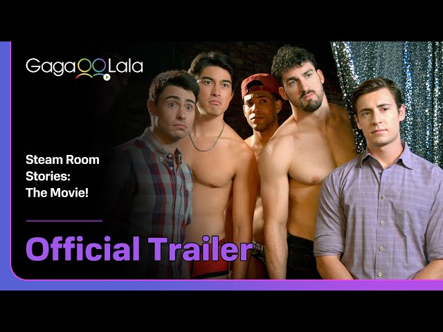 Steam Room Stories: The Movie! | Official Trailer | The regulars in the steam room are ripped hunks🥵
