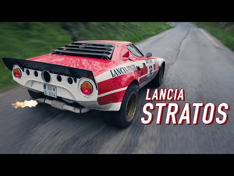 Onboard: Lancia Stratos - Ardennes rally - HQ engine sound