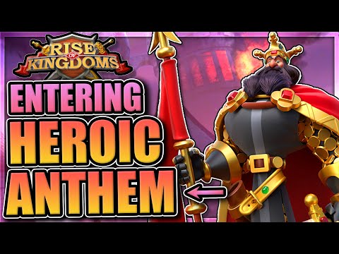 Entering Heroic Anthem KvK [2605 1v6 kvk] in Rise of Kingdoms