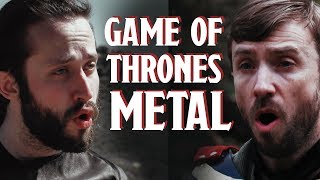 GAME OF THRONES - &quot;Rains of Castamere&quot; (METAL COVER) Jonathan Young &amp; Peter Hollens