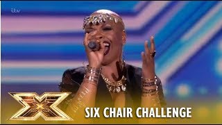 Janice Robinson Sings Natural Woman - Six Chair Challenge | The X Factor UK 2018