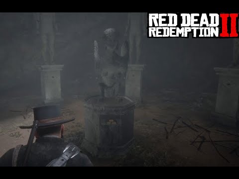 Red Dead Redemption 2 - 3 Gold Bars Statue Location & Solution (PS5 Share Factory Capture)