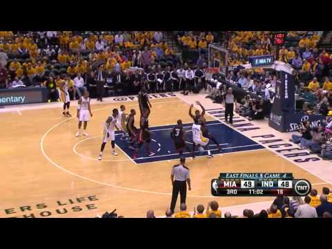 Lance Stephenson 20 points vs Miami Heat full highlights NBA Playoffs GM4 ECF 05/28/2013 HD