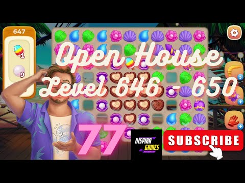 Open House #77 | Puzzle Game | Level 646 - 650 | Android Games #InspiraGames @InspiraGames