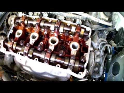 Замена прокладки клапанной крышки авео/Gasket replacement valve cover Aveo