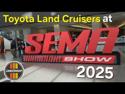 Toyota Land Cruisers at Sema 2025