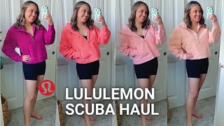 LULULEMON SCUBA TRY-ON HAUL | Color Comparisons