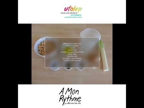 Recette Velouté de pois chiches au cumin