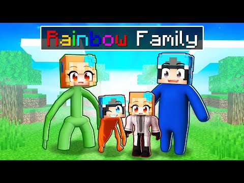 OMZ Discovers Magical Rainbow Family in Minecraft!