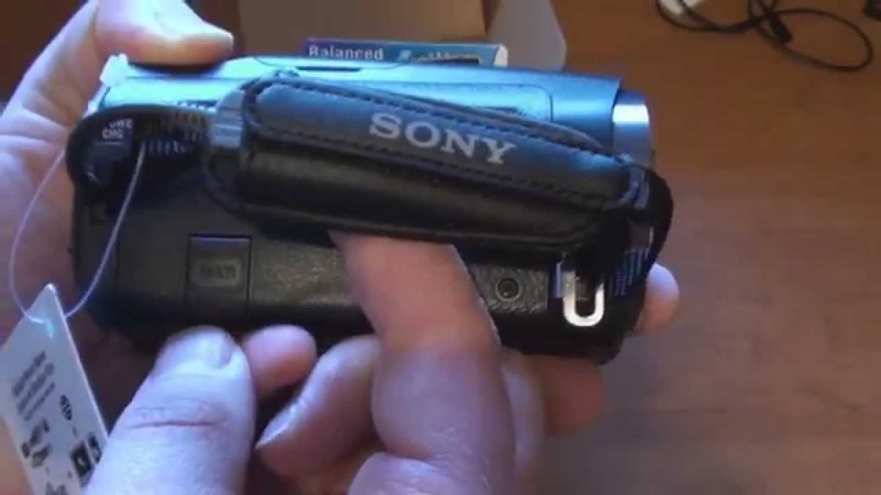Sony 60p HD B.O.S.S. Handycam HDR-PJ670 Unboxing