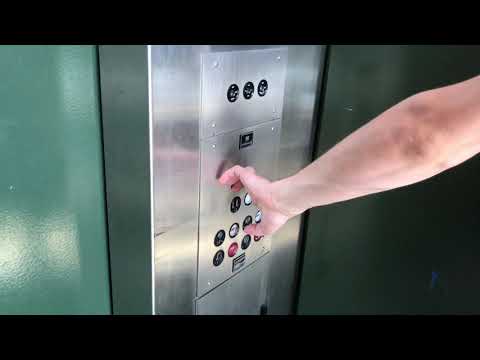 Worn Out Montgomery Hydraulic Elevator @ Southroads Mall - Bellevue, NE