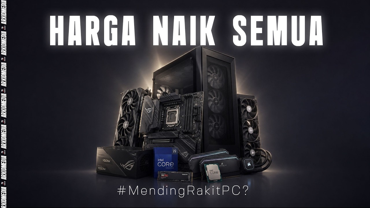 🔴 Live Stream #363 Setelah RAM, SSD, GPU, Sekarang Harga Motherboard Juga Bakal Naik?!