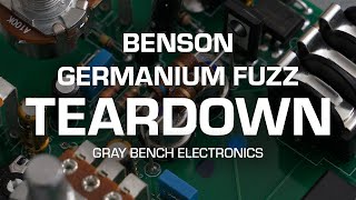 Video thumbnail for Benson Germanium Fuzz Teardown by Gray Bench Electronics