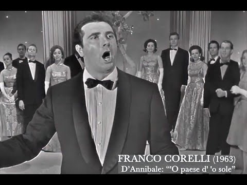 Franco Corelli sings "'O Paese d' 'o Sole" by Vincenzo d'Annibale