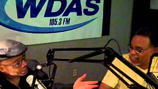 Tony Brown of WDAS with Singer Chris Walker